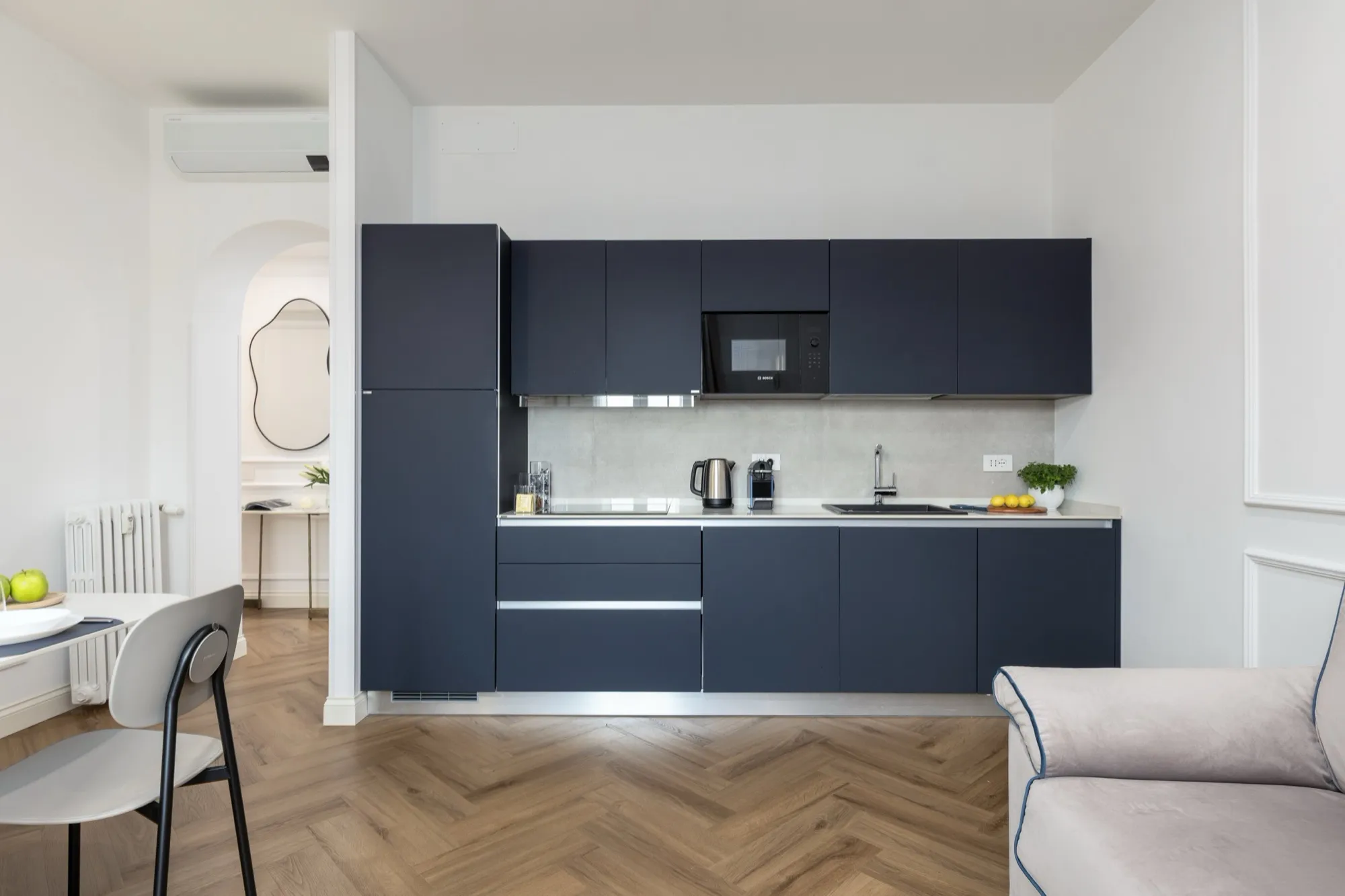 Kitchen of the Prestige apartment